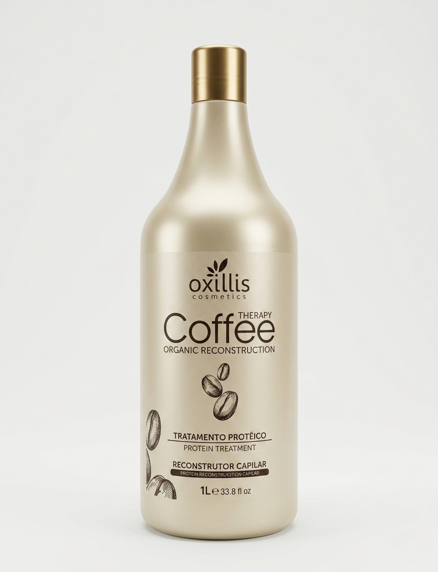 OXILLIS Coffee Therapy Brazilian Protein Hair Straightener 1000 ML