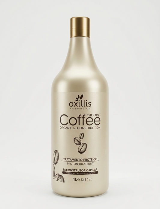 OXILLIS Coffee Therapy Brazilian Protein Hair Straightener 1000 ML