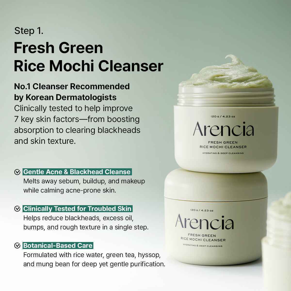 ARENCIA Glass Skin Starter Trio