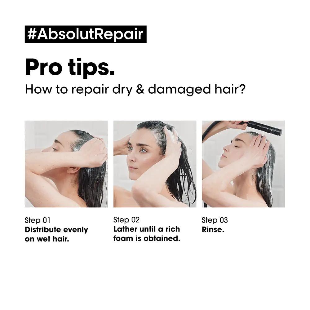 L'OREAL PROFESSIONNEL Absolut Repair Shampoo for Damaged Hair L'OREAL PROFESSIONNEL