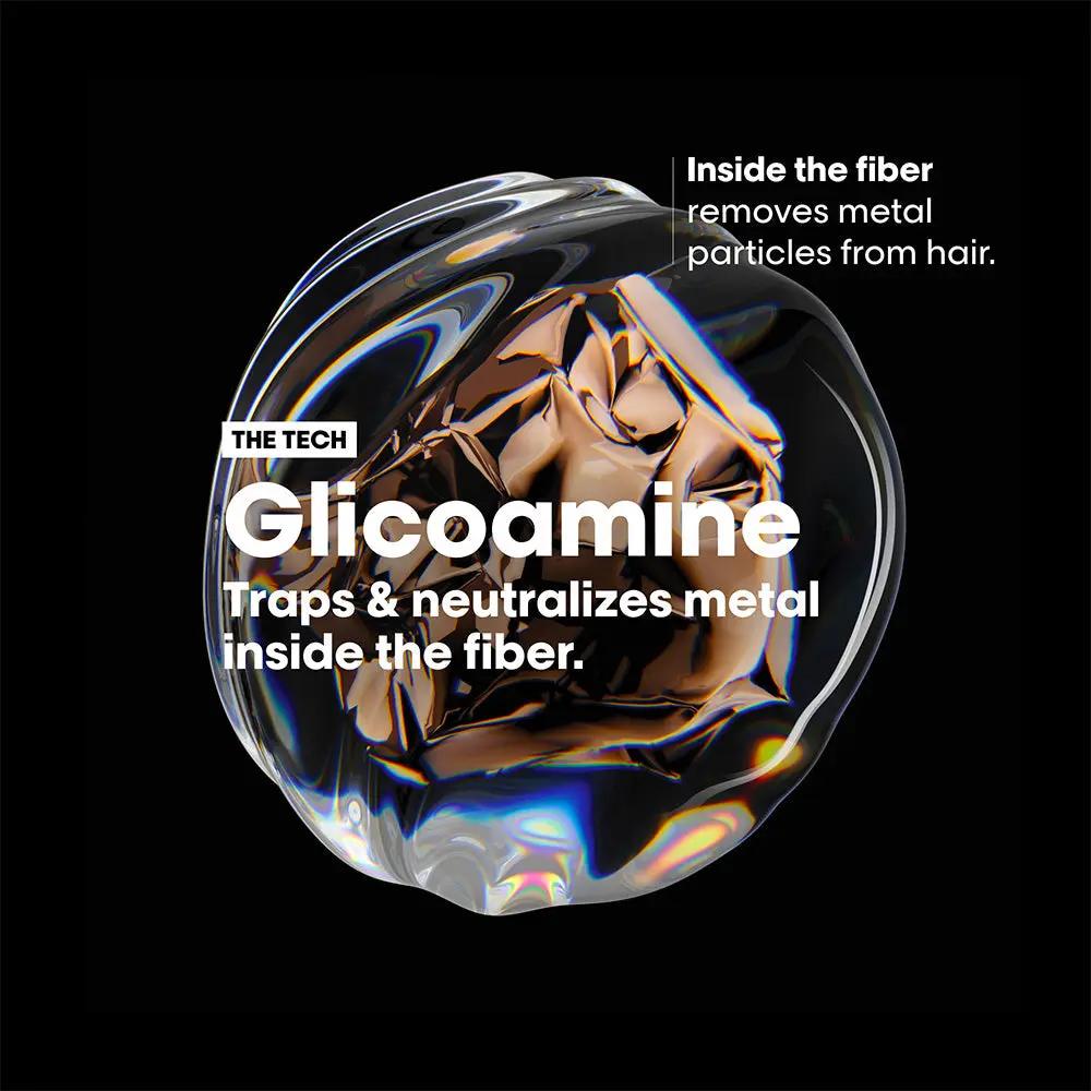 L’Oreal  Professionnel Metal Detox Sulfate Free Shampoo with Glicoamine & Ionene for Hair Breakage L'OREAL PROFESSIONNEL