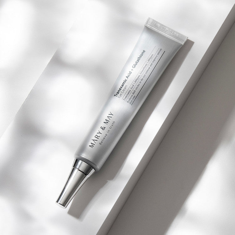 Mary & May Tranexamic Acid+ Glutathione Eye Cream  30ml + FREE 2pc mini Eye Cream MARY & MAY
