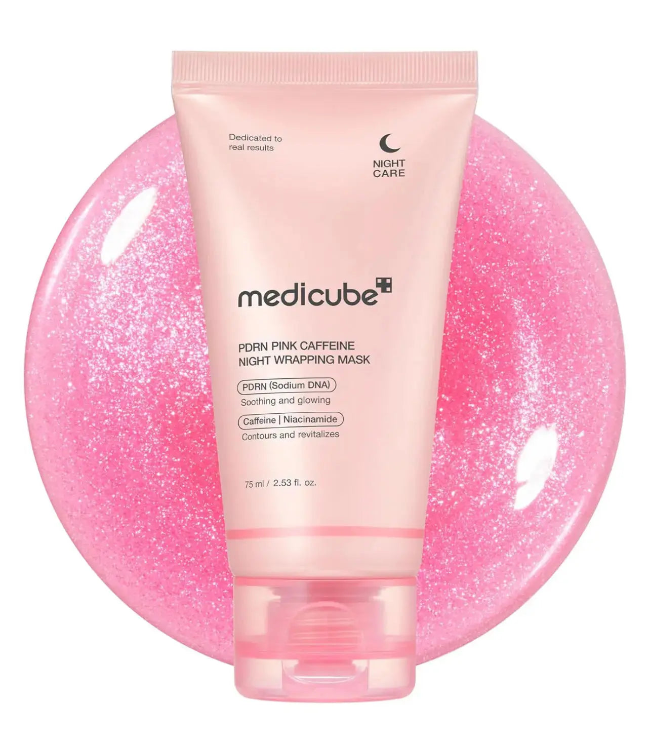 MEDICUBE PDRN Pink Caffeine Night Wrapping Mask 75 ml Medicube