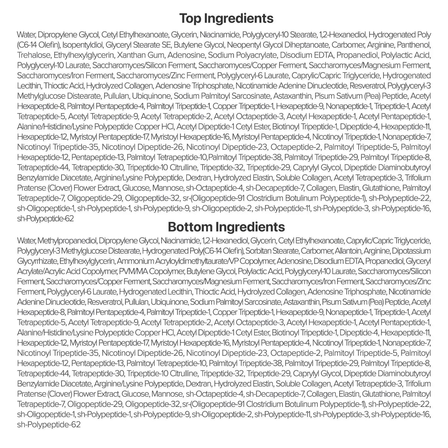 NUMBUZIN No.9 NAD+ BIO Lifting-sil Full Face Mask (4 Sheets + Lifting Band) numbuzin