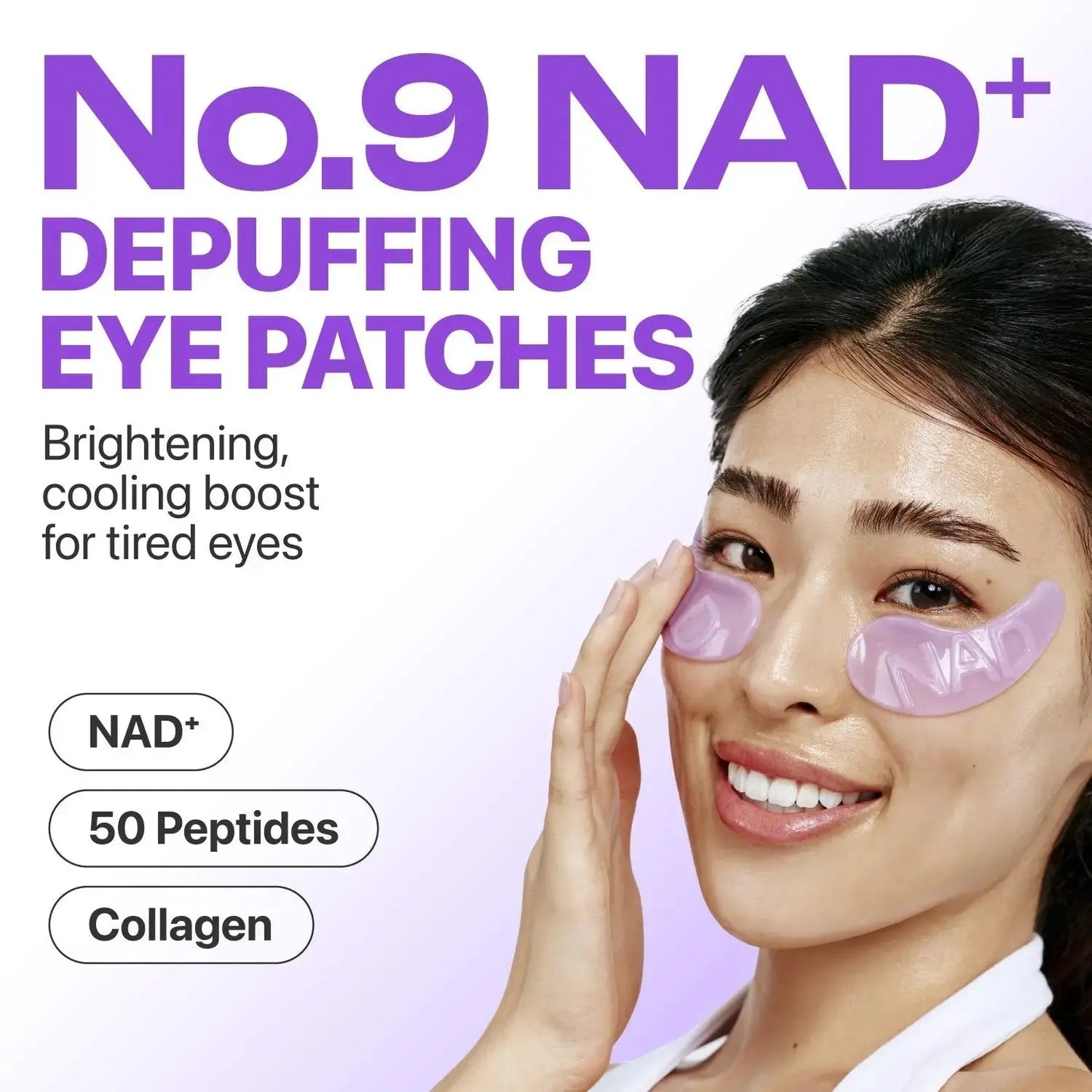 NUMBUZIN No.9 NAD+ Collagen Under Eye Patches (5 Pairs) numbuzin