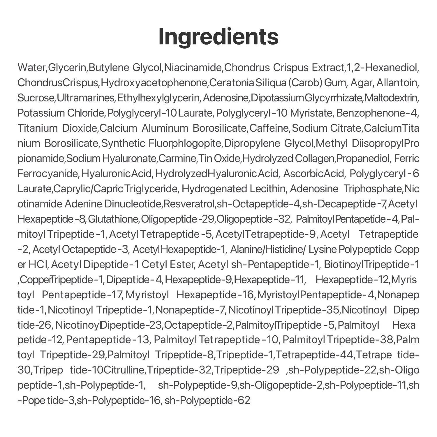 NUMBUZIN No.9 NAD+ Collagen Under Eye Patches (5 Pairs) numbuzin