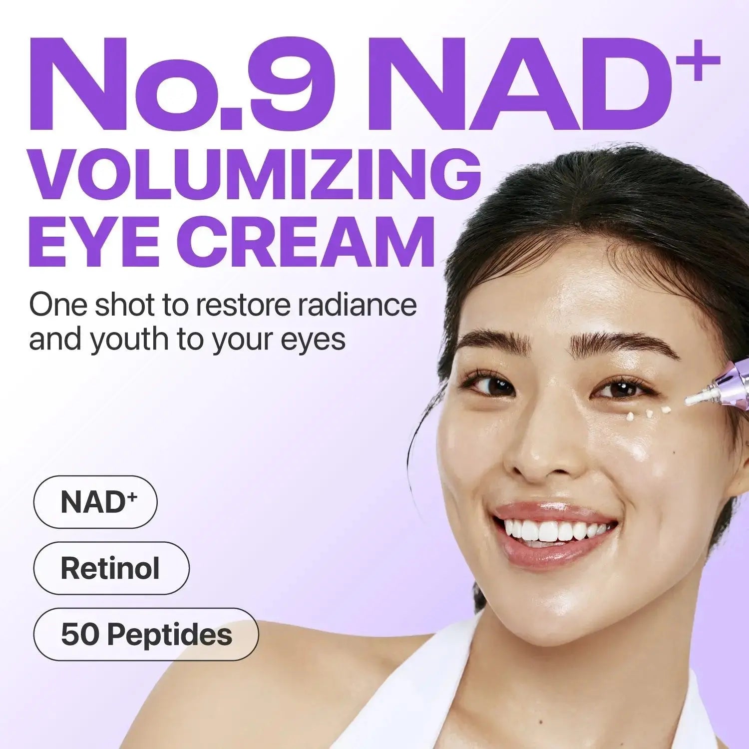 NUMBUZIN No.9 NAD+ Retinol Volumetox Eye Cream numbuzin