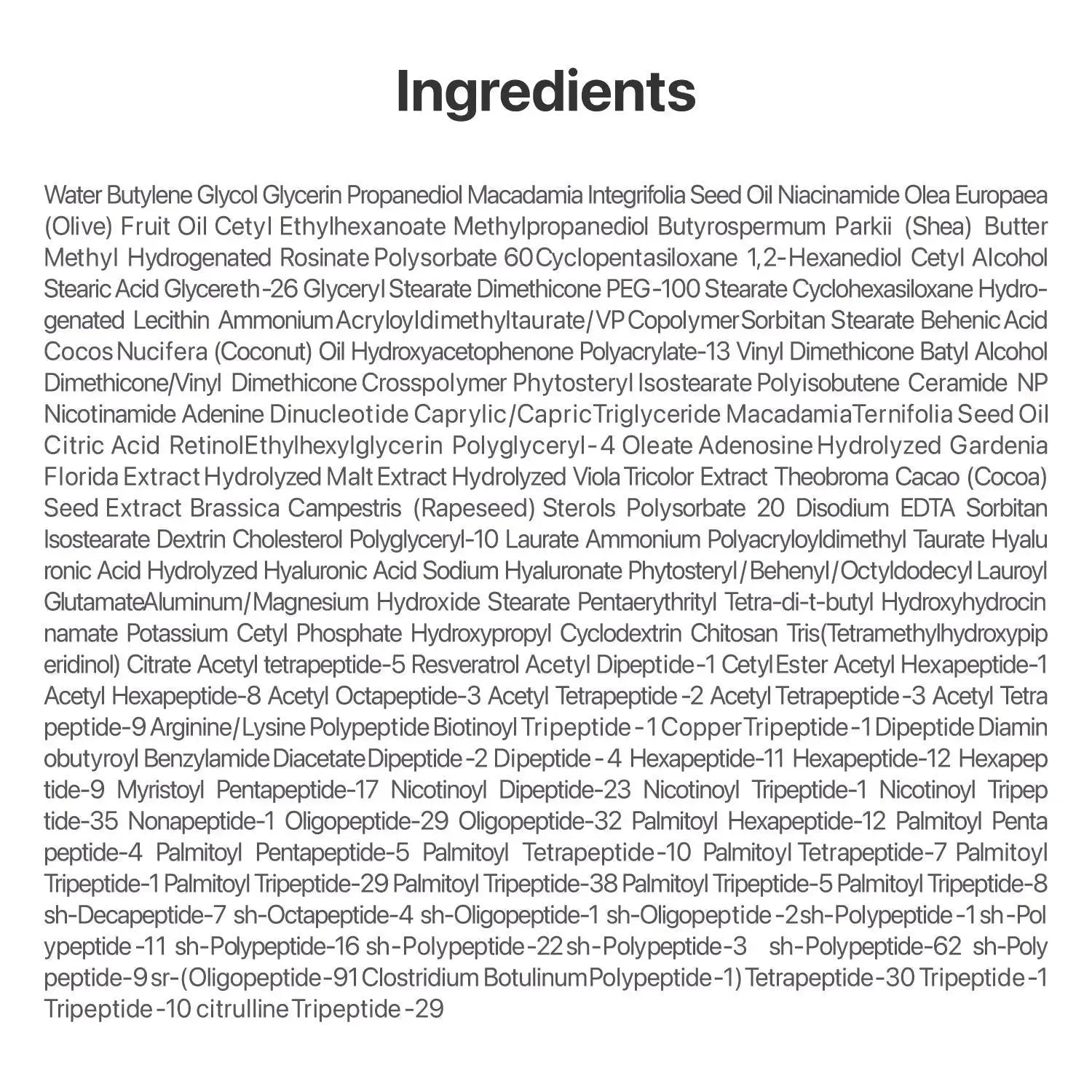 NUMBUZIN No.9 NAD+ Retinol Volumetox Eye Cream numbuzin