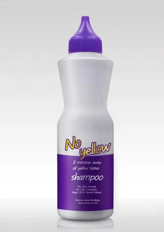 NUSPA 3 Minutes Purple No Yellow Shampoo Moisturizing Shimmer Correction Sulfate Free Argan Oil Keratin Protein Infused for Color Correction 500 ML - DOKAN