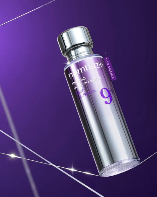 Numbuzin No.9 NAD+ Glow Boosting Set including skincare products with brightening and revitalizing ingredients.