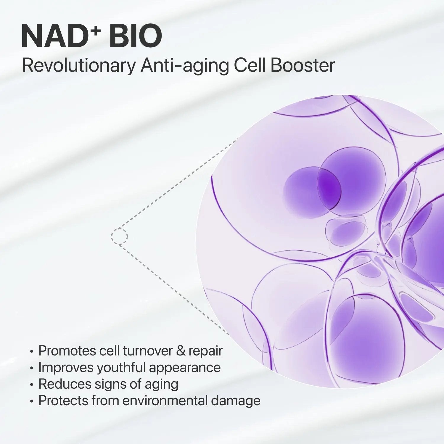 Numbuzin No.9 NAD+ Glow Boosting Set featuring skincare bottles and jars with brightening and revitalizing ingredients.