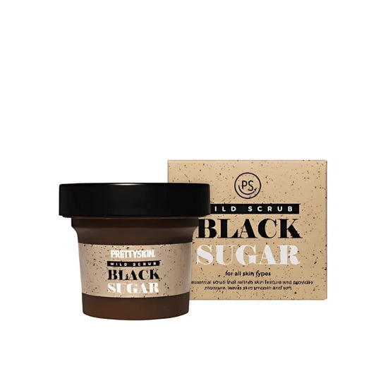 PRETTYSKIN Black Sugar Scrub 100 ml PRETTYSKIN
