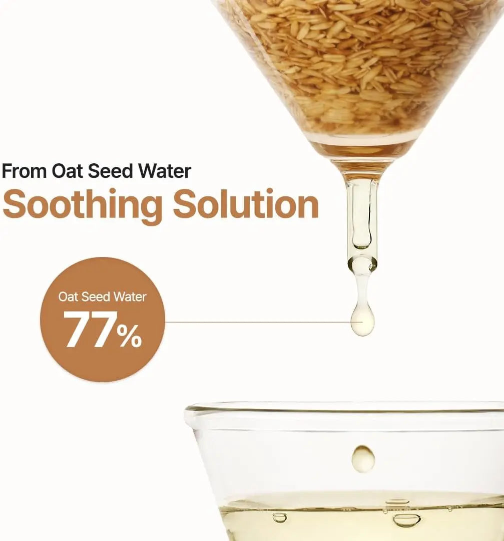 PURITO Oat-in Calming Gel Cream in a clear jar, showcasing the soothing gel texture and branding on the packaging.