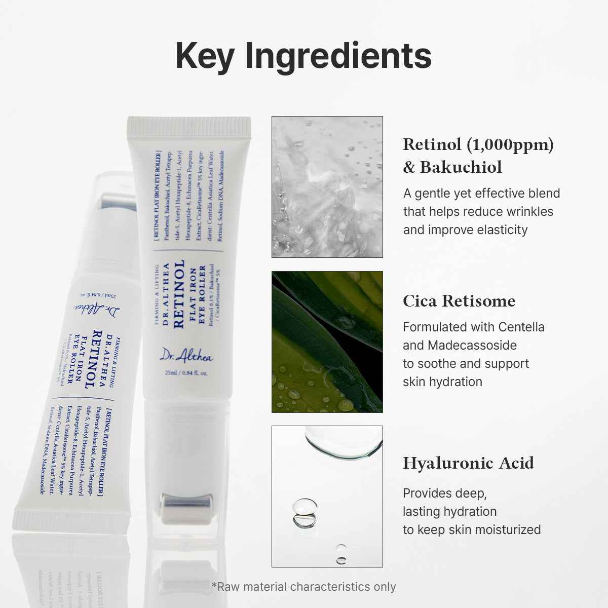 DR ALTHEA Retinol Flat Iron Eye Roller