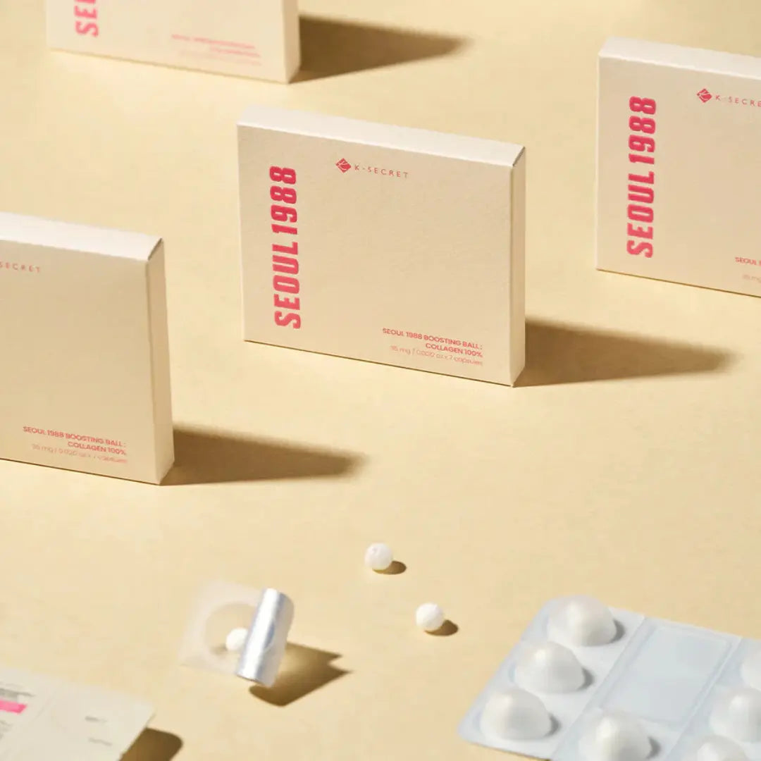 SEOUL 1988 Boosting Ball : Collagen 100% - 7 Capsules K-SECRET
