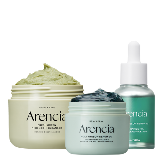 ARENCIA Glass Skin Starter Trio