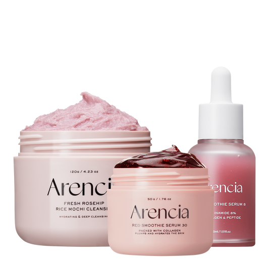 ARENCIA Red Collagen Jello Skin Trio