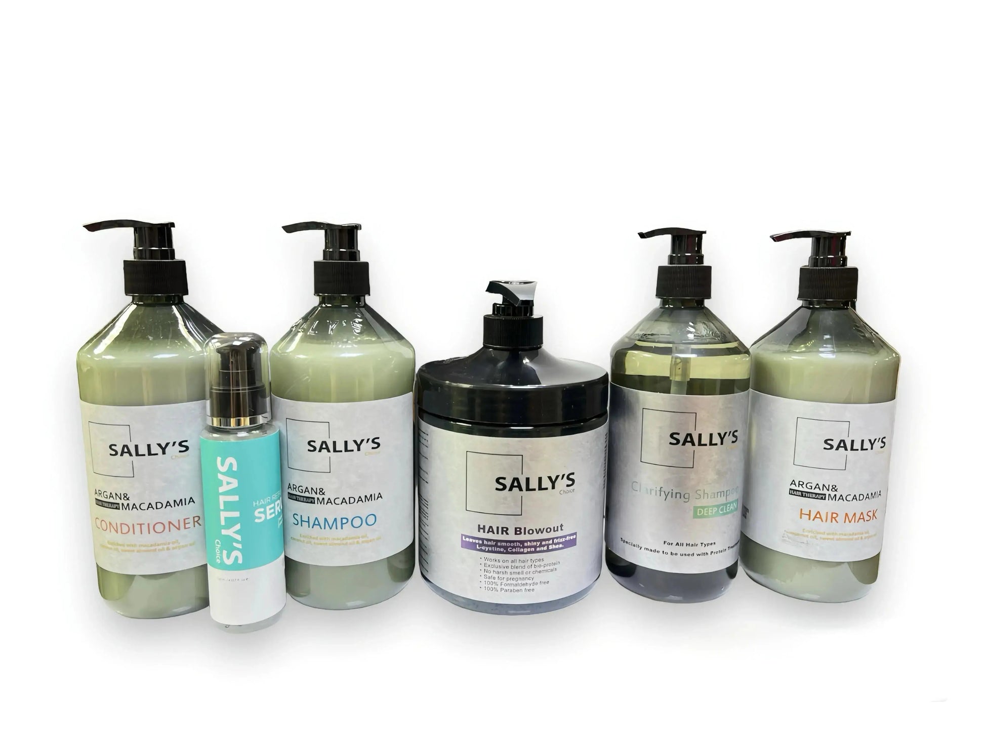 Sally's Choice Bio Protein Natural Hair Therapy Anti Frizz 6 Pcs Set SALLY'S CHOICE