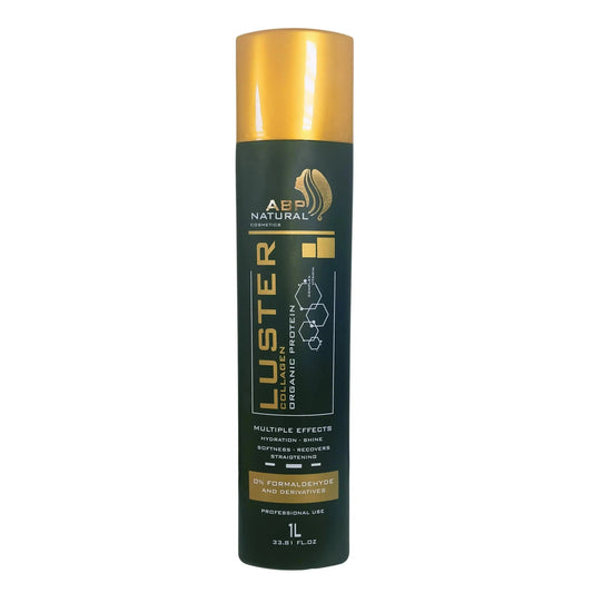 ABPNATURAL Luster Collagen Organic Brazilian Hair Treatment 1000ML for hair straightening and permanent hair care.