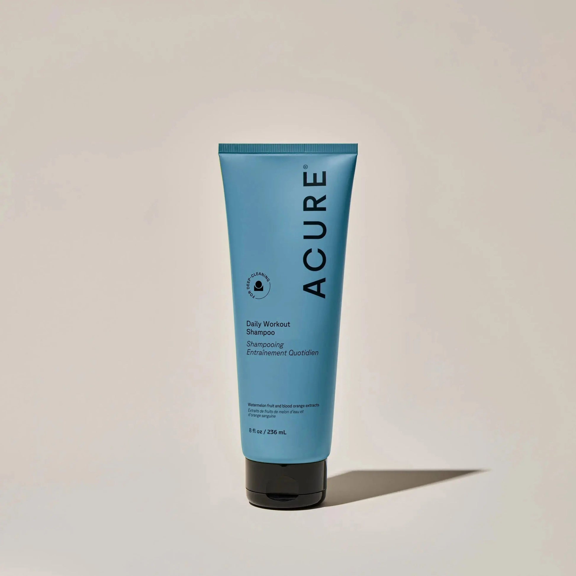 ACURE Daily Workout Shampoo and Conditioner set, natural hair care bundle with nourishing formulas for clean, healthy hair.