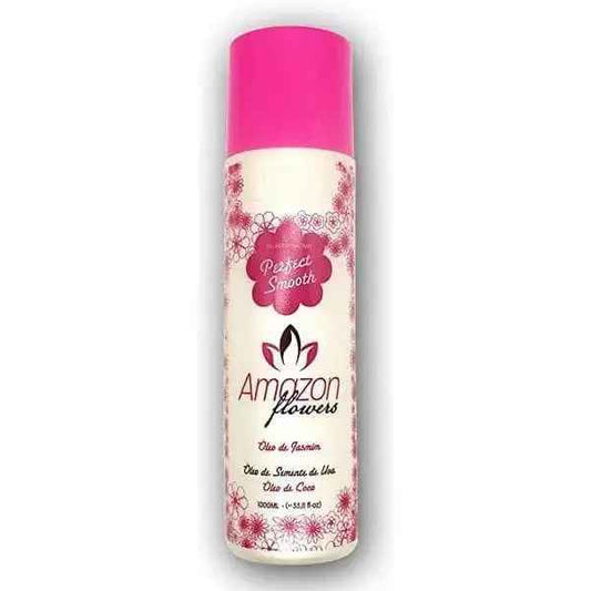 Amazon Flowers Perfect Smooth Brazilian Organic Hair Straightener 1000 ML