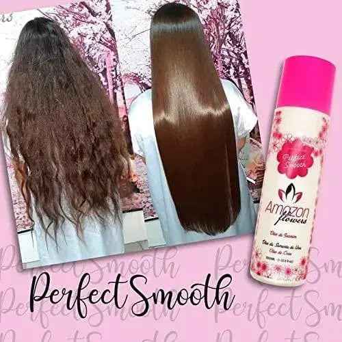 Amazon Flowers Perfect Smooth Brazilian Organic Hair Straightener 1000 ML