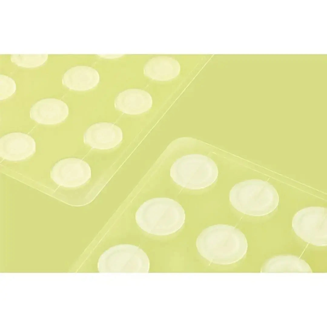 ANUA Ultra Thin Spot Cover Patch for spot treatment, showing 75 discreet, transparent patches on skin for acne relief.
