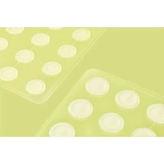 ANUA Ultra Thin Spot Cover Patch for spot treatment, showing 75 discreet, transparent patches on skin for acne relief.