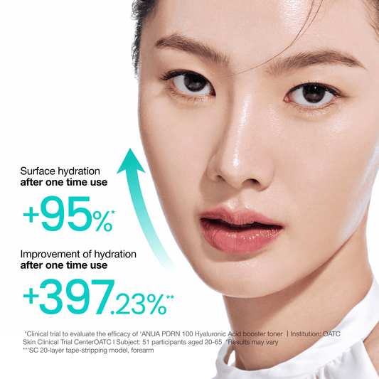 ANUA 100+ PDRN + Hyaluron Ultimate Glass Skin Hydration Trio