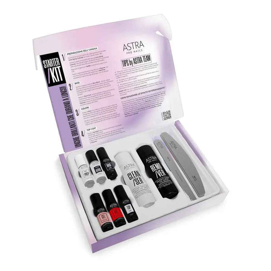 ASTRA Professional Manicure and Semi Permanent Kit UV LED Gel Polish Starter Kit