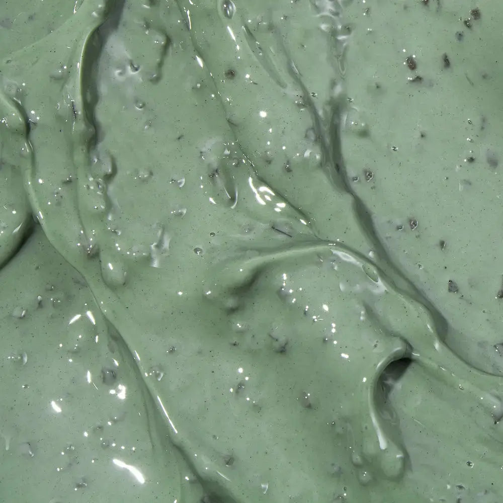 AXIS-Y Mugwort Pore Clarifying Wash Off Pack in 100ml jar, featuring natural mugwort extract for pore cleansing and skin soothing.