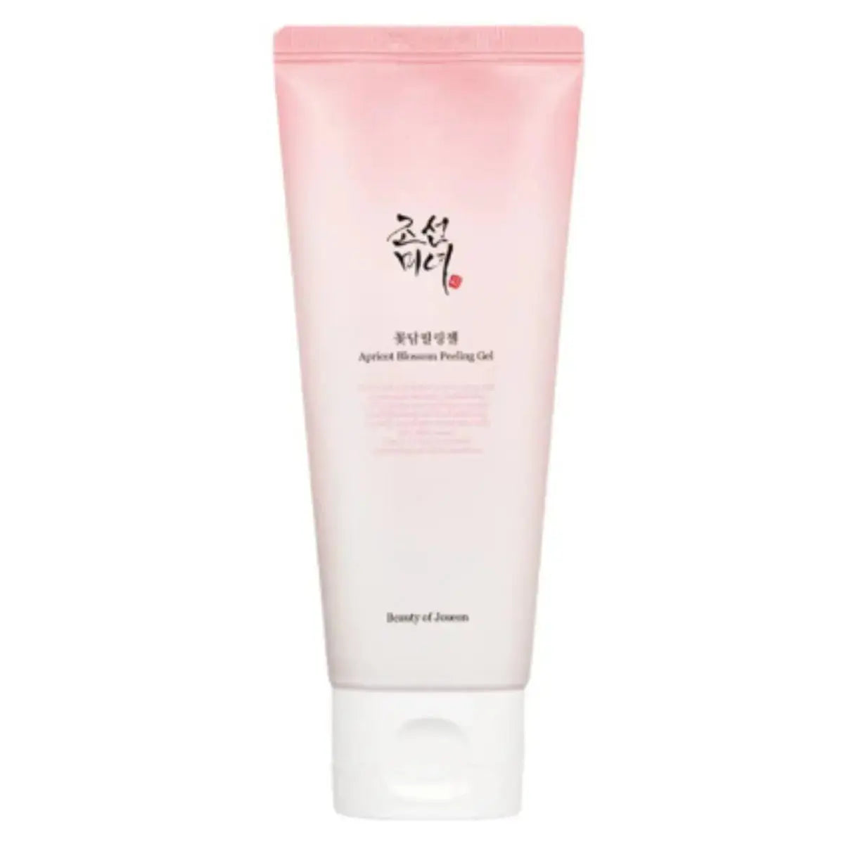 BEAUTY OF JOSEON Apricot Blossom Peeling Gel in a 120ML tube with apricot blossom extract for gentle skin exfoliation