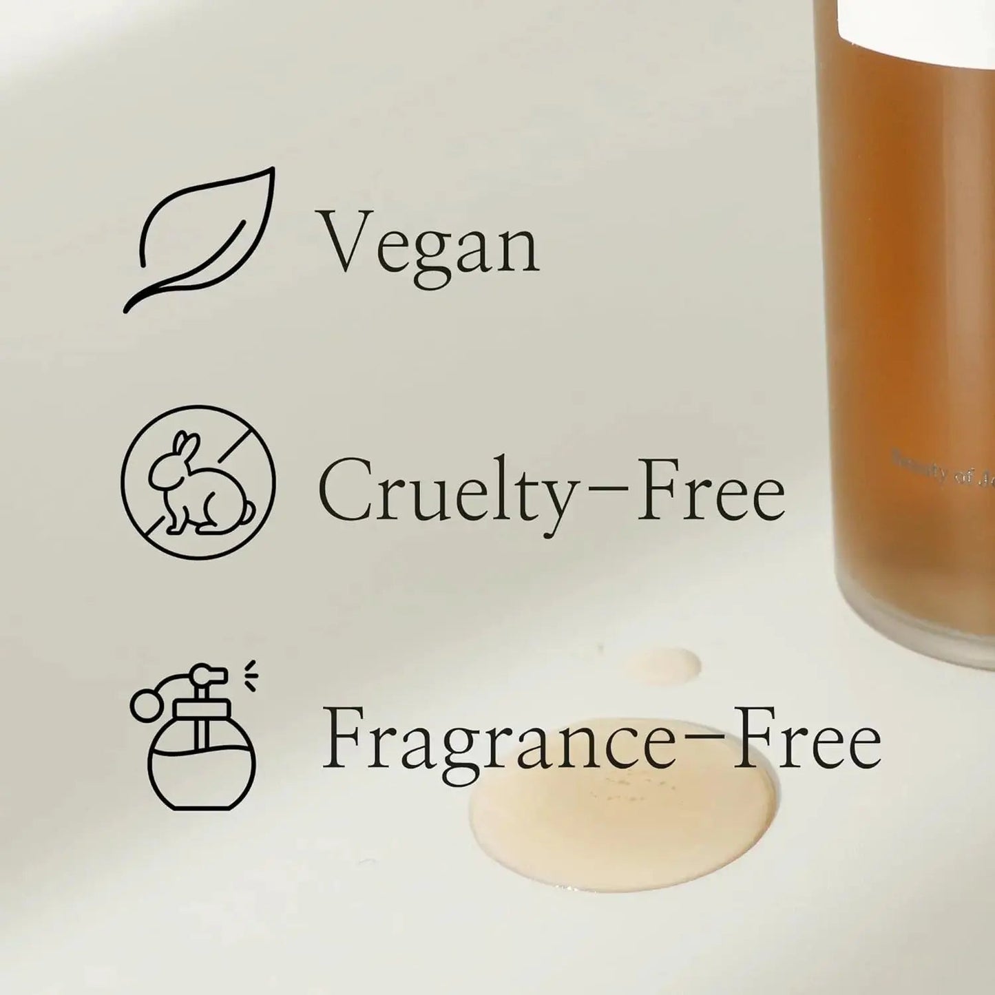 Bottle of Beauty of Joseon Ginseng Essence Water 150 ml, clear container with label, showcasing the skincare product.