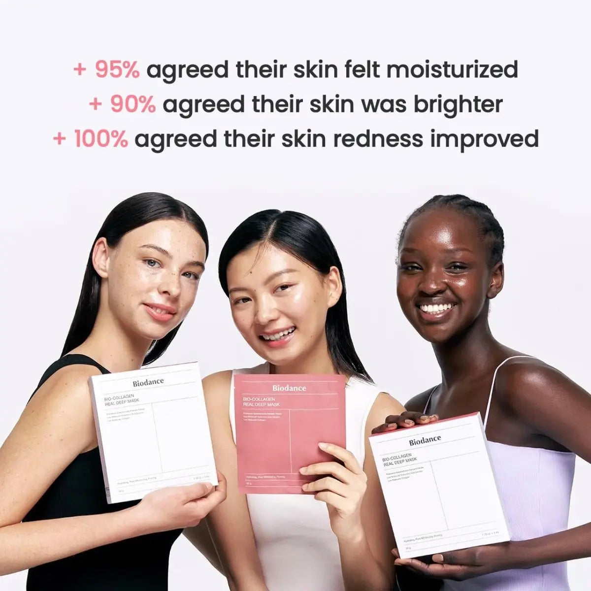BIODANCE Bio Collagen Real Deep Mask 34g, facial mask with collagen for deep skin hydration and rejuvenation.