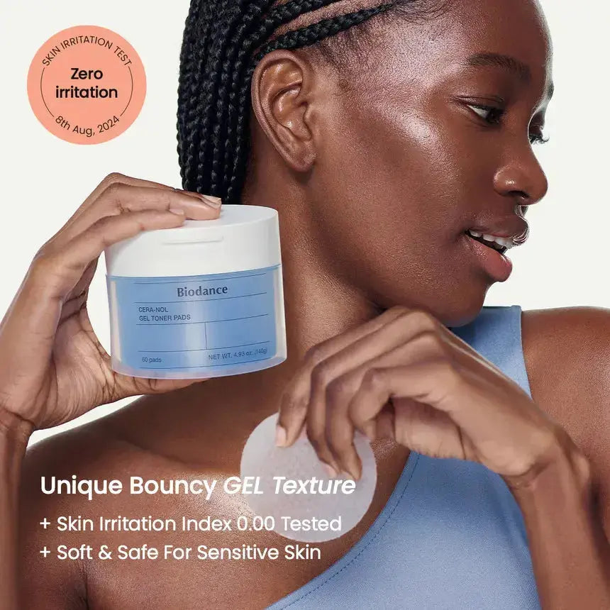BIODANCE Hydro Cera-nol Real Deep Mask Set with Cera-nol Gel Toner Pads, skincare products for deep hydration and skin renewal