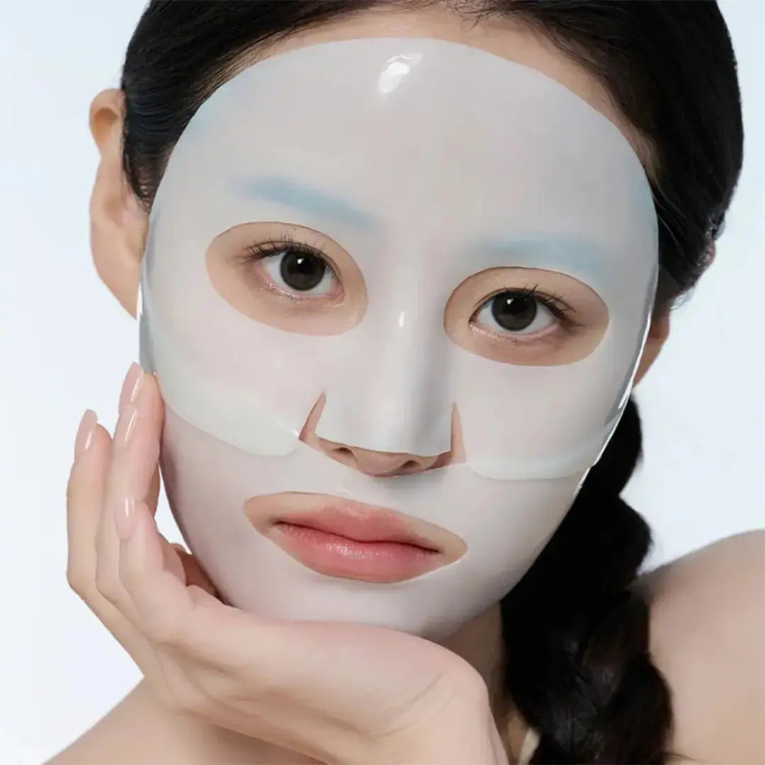 BIODANCE Radiant Vita Niacinamide Real Deep Mask pack with 4 sheets, 34g each, for brightening and deep skin hydration.