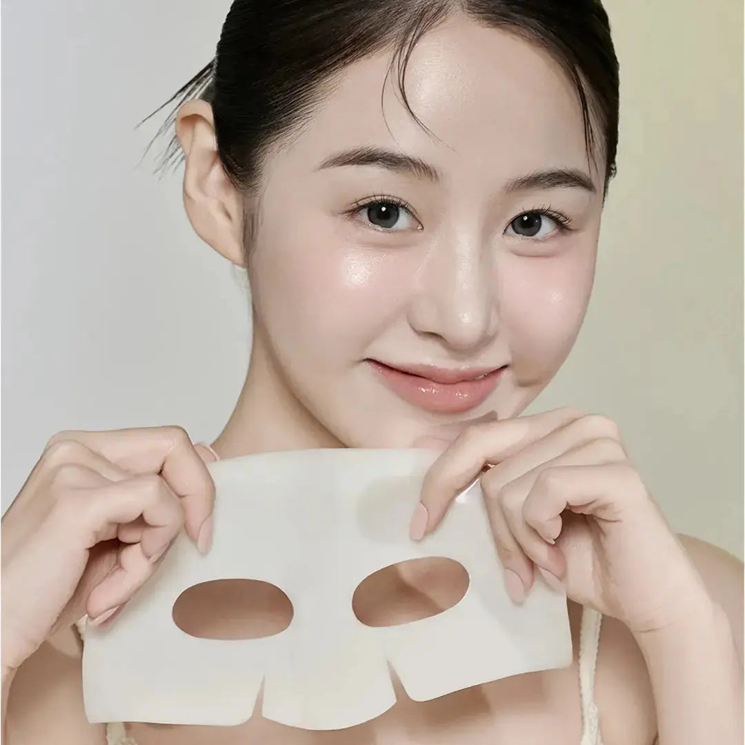 Biodance Radiant Vita Niacinamide Real Deep Mask 4-pack, 34g each, skincare product for brightening and deep hydration.