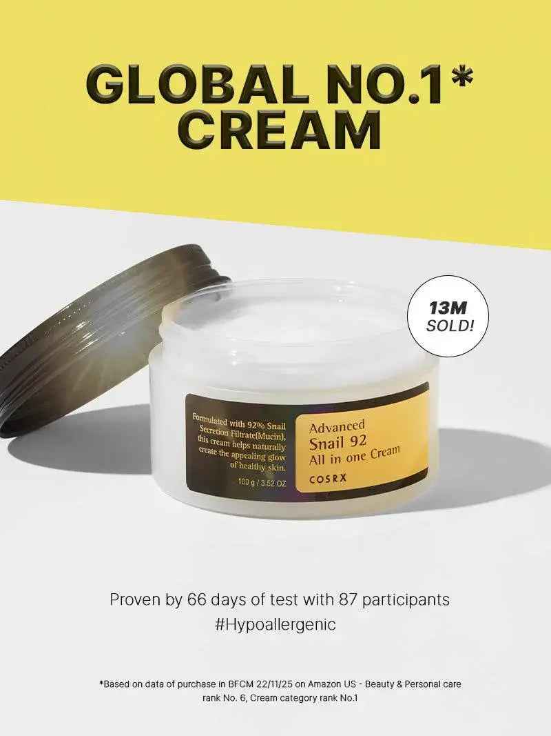 COSRX Advanced Snail 92 All in one Cream 100 gm