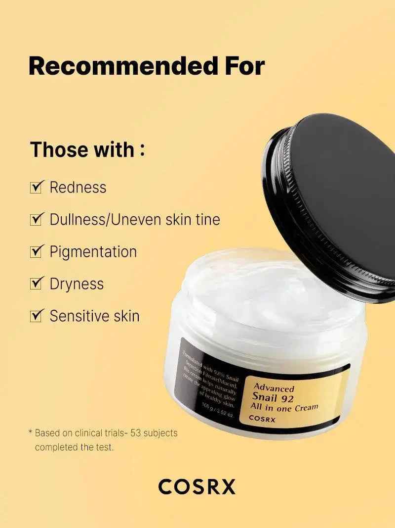 COSRX Advanced Snail 92 All in one Cream 100 gm