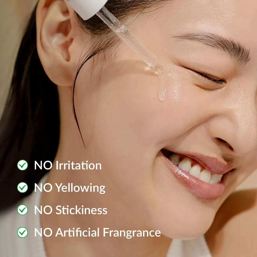DR ALTHEA Gentle Vitamin C Serum 30ml, clear bottle with dropper for brightening and nourishing skincare.