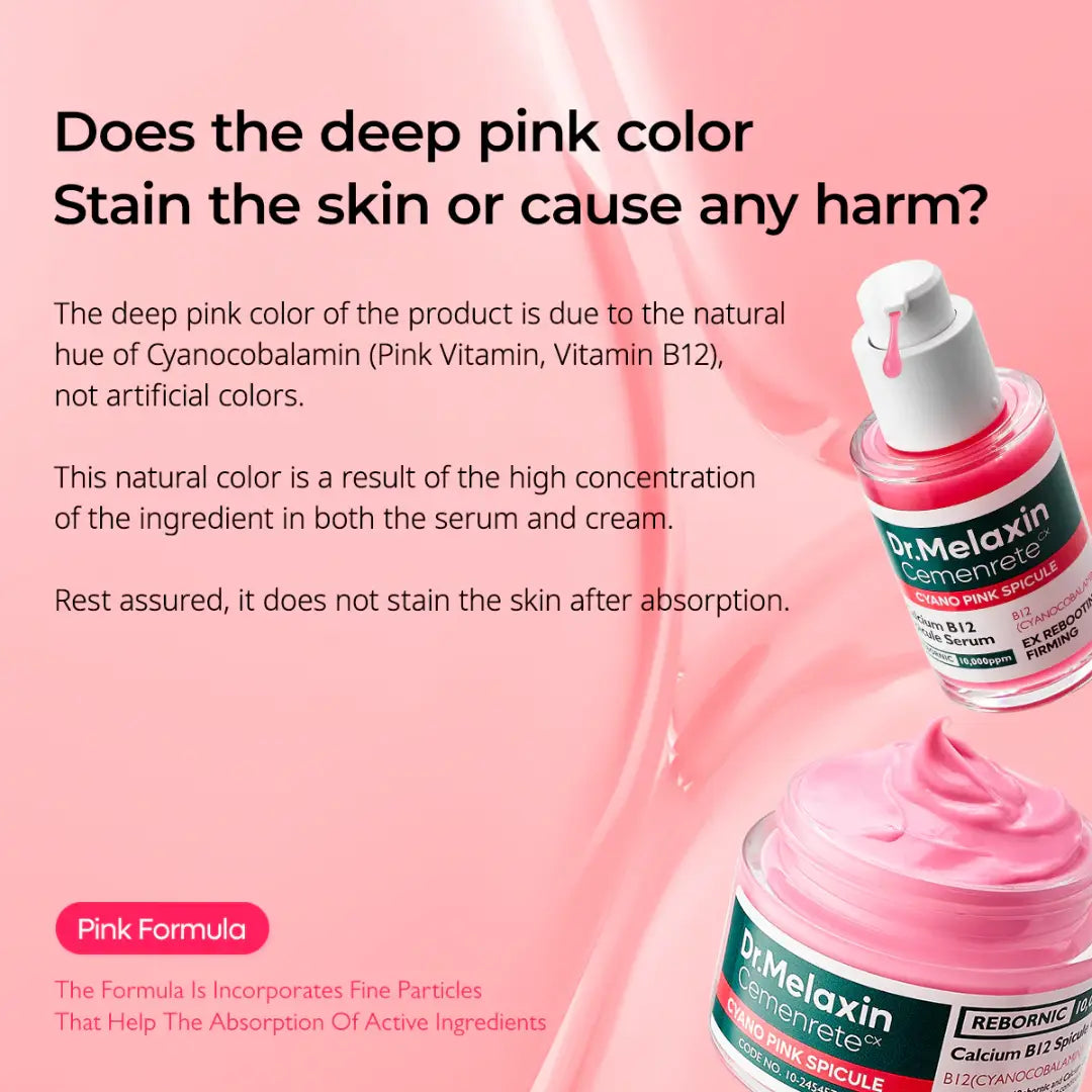 Dr.Melaxin Cemenrete Cyano Pink Spicule Set Dr.Melaxin