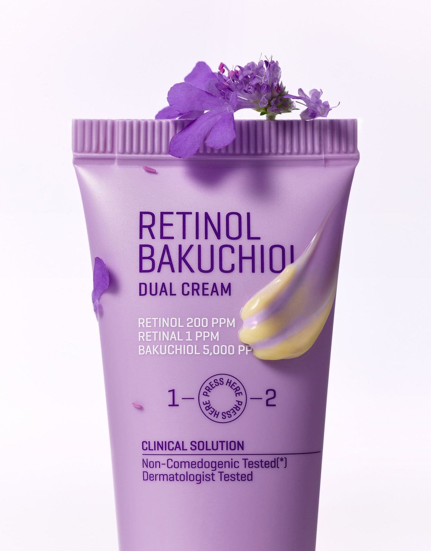 SOME BY MI Retinol Bakuchiol Gentle Anti-Aging Duo with skincare bottles and product packaging on a white background.