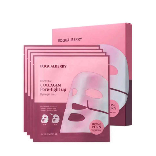 EQQUALBERRY Bouncy Day Collagen Pore-Tight Up 4 pcs