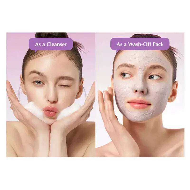 EQQUALBERRY Purple Rice Pore Purifying Pack Cleanser in a 130g jar, designed to cleanse and purify pores naturally.