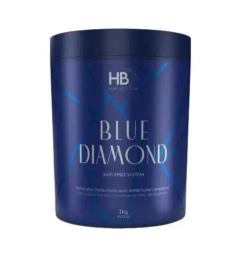 HB HAIR SOLUTION Blue Diamond Brazilian Anti Frizz Hair Treatment Set