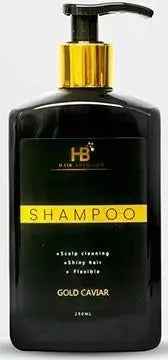 HB HAIR SOLUTION Gold Caviar & Argan Oil Brazilian Hair Care Kit 5 pcs