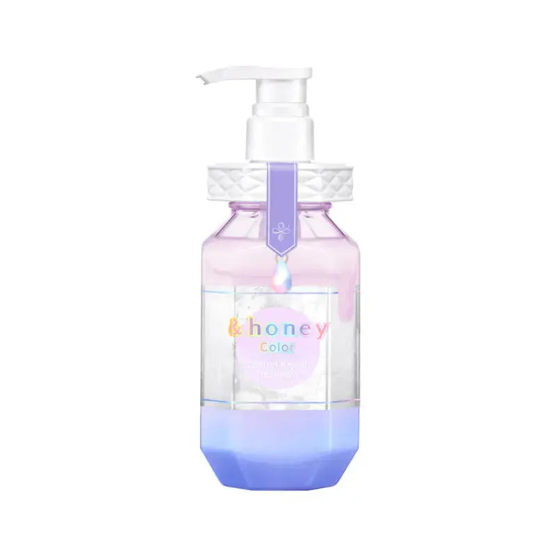 & Honey Color Control Repair Shampoo and Treatment set, featuring nourishing shampoo and conditioner for colored hair.