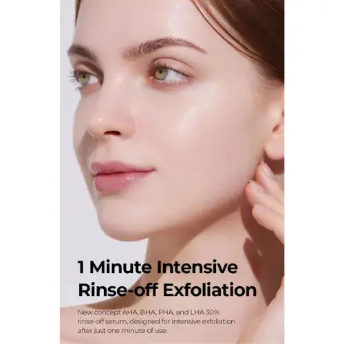 ISNTREE Hyper Acid4 30 Serum in 20ml bottle, clear packaging with dropper cap, showing the skincare product for sensitive skin.