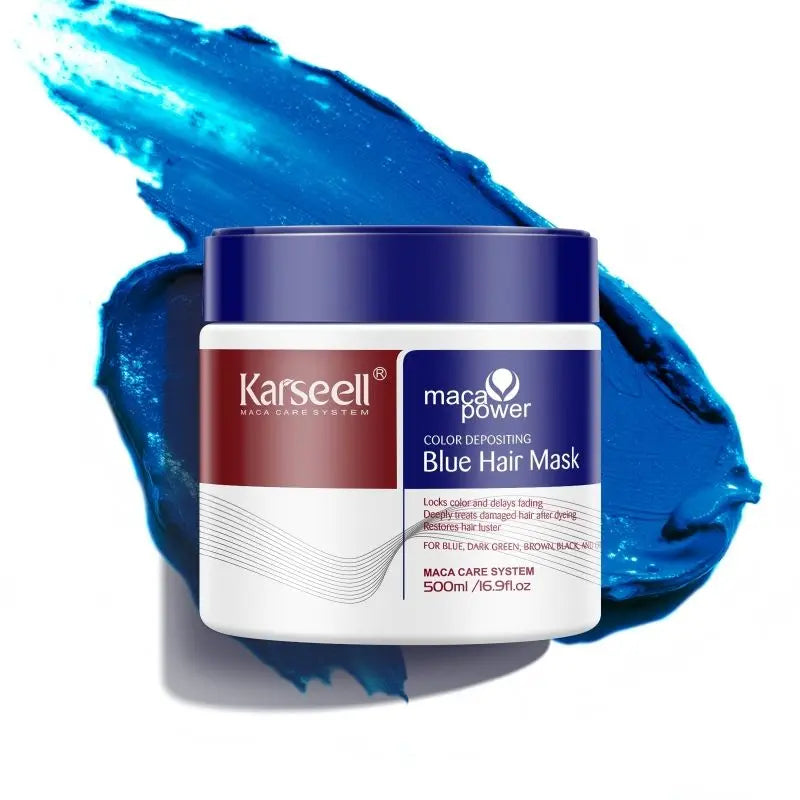 KARSEELL Blue Hair Color Depositing Mask 500 gm KARSEELL