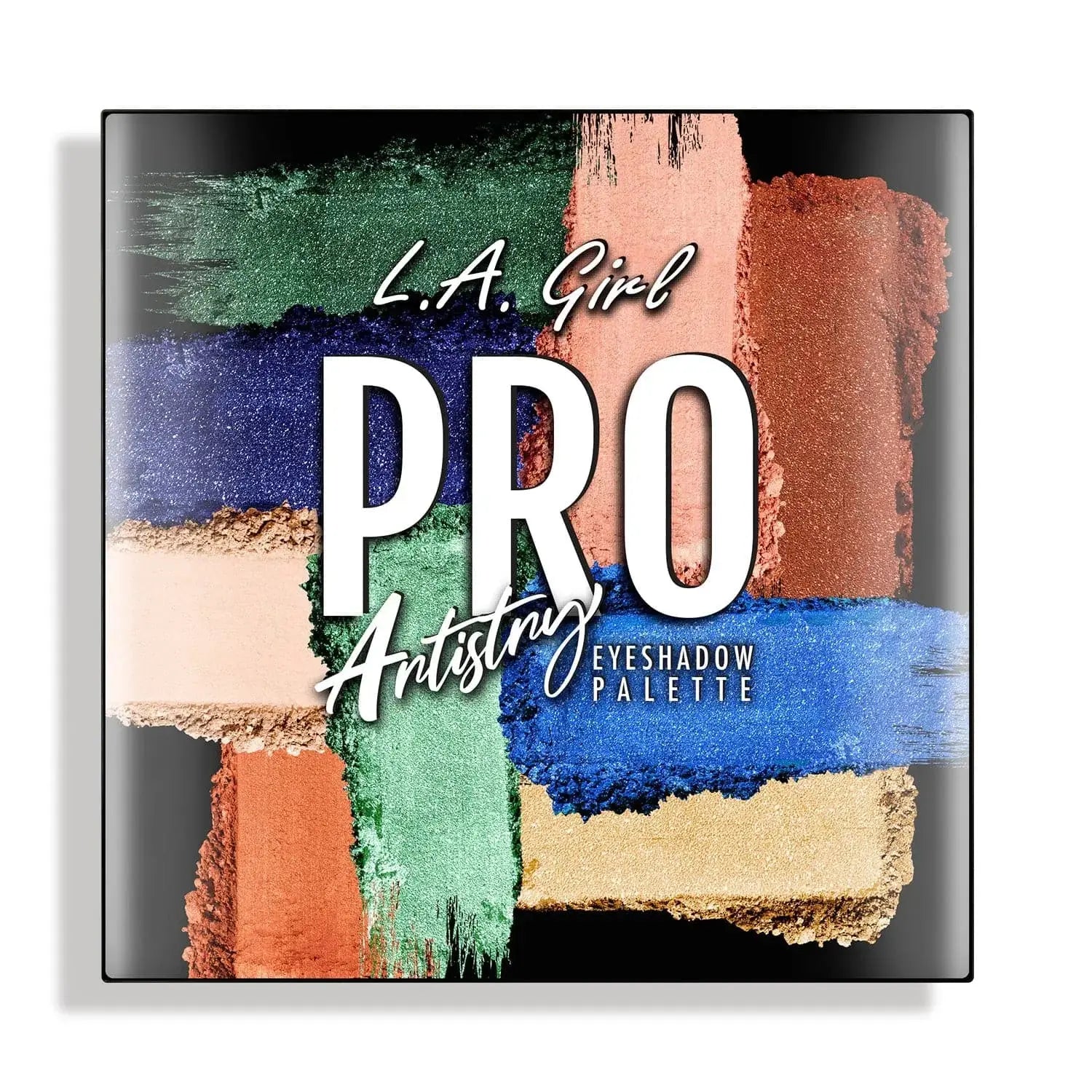 L.A.GIRL Pro Eyeshadow Palette with a variety of vibrant and neutral shades in a sleek compact for versatile eye makeup looks